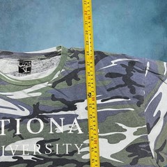 Camo national university t-shirt