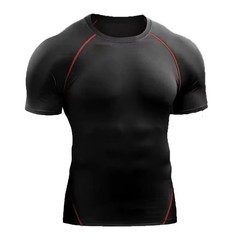 Men’s Quick Drying Outdoor Sports T-Shirt Tee Shirt Stretch Fit Running Fitness