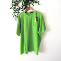 NEW Turtleson Men’s Green Apple Beachcomber Crew Short Sleeve Shirt Size XL