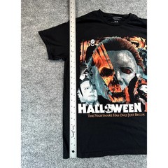 Halloween II Michael Myers Graphic Horror Movie T-Shirt Men’s Medium Black