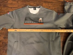 Nike Cleveland Browns NFL Dri Fit On field Sweatshirt Jogging Pants Outfit 3XL
