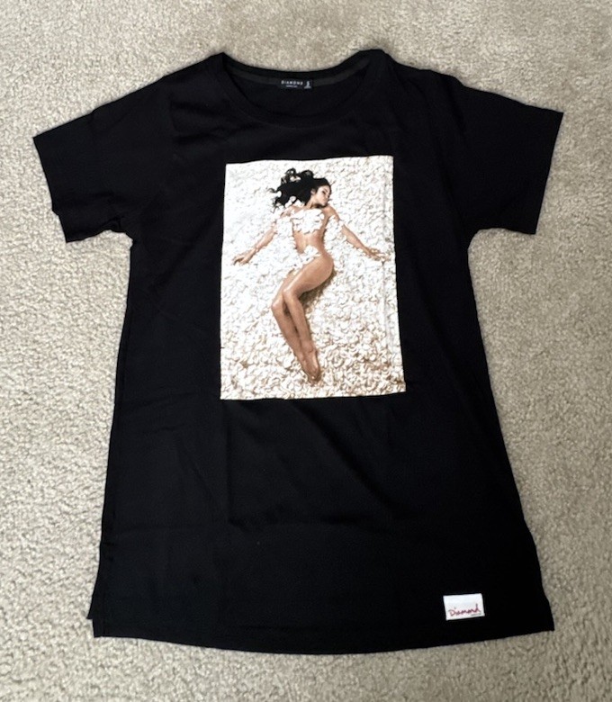 Diamond Supply Co Graphic T Shirt Black Cotton Short Sleeve Men’s Size Small