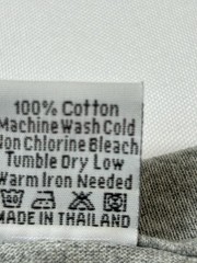 Elephant Thailand T Shirt Adult M Gray Graphic Tee 100 Percent Cotton Reg Fit