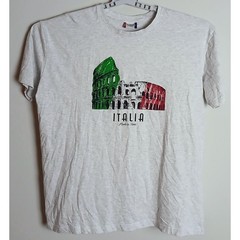 CLIQUE Rome Italy Colosseum Graphic T-Shirt Gray 3XL