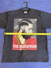 Pro Club Men’s Heavyweight Black Graphic Print Nipsey Hussle T-Shirt XL