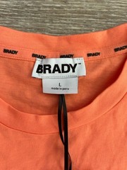 NEW $45 Tom Brady Brand Mens Supernova Short Sleeve T-Shirt Orange Size Large