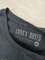 Spring Ford Classic Sports Wear Guns N’ Roses Black Tee Short Sleeve Size Large