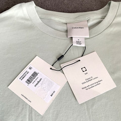 Calvin Klein Men’s M Short-Sleeve Supima Cotton Soft Interlock T-Shirt Greens