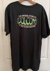 Volcom Stone PSYCHEDELIC True To This Logo Dark Gray Men’s T- Shirt size XL