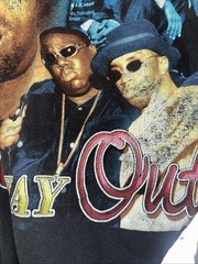 1990’s Puff Daddy No Way Out and The Family – Biggie Rap Tee 22.5×27