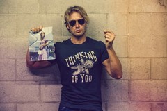 Mens Thinking Of You T Shirt Funny Voodoo Doll Graphic Novelty Tee