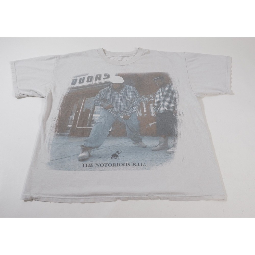 Brooklyn Mint T Shirt Mens XL Gray Notorious B.I.G. Biggie Smalls Hip Hop