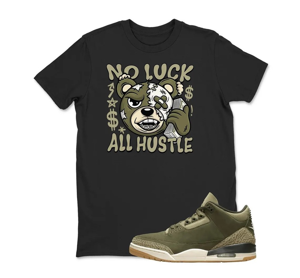Shirt To Match JD 3 Olive Family Affair Medium, BLACK/WHITE