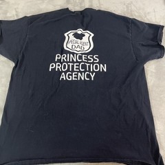 Princess Protection Agency Shirt Mens 2XL Dad Tee Disney PPA Badge Graphic Movie