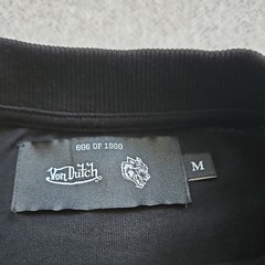 Darc Sport x Von Dutch Eye of the Beholder Oversized Tee Black Medium SOLD OUT