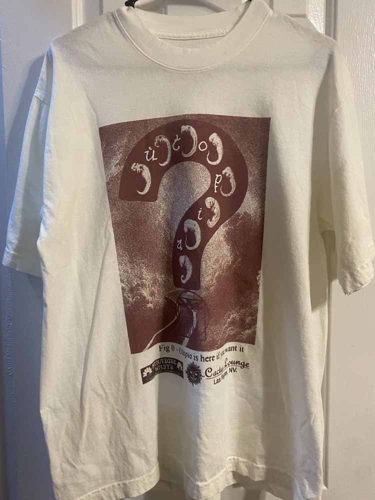 Online Ceramics Cactus Jack Utopia Tee – Size M – White
