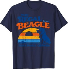 Vintage The Regal Beagle Est 1977 Santa Monica California T-Shirt