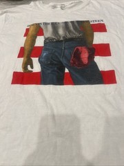 BRUCE SPRINGSTEEN L Born in the USA 1984 Concert TSHIRT ReProduced in 2012 NWOT
