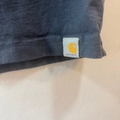 Carhartt Mens Relaxed Fit Pocket T-Shirt Navy Blue Graphic 1889 TK6148-M Small