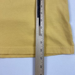 Columbia Shirt Mens Large Yellow Pocket Crewneck Cotton Casual Outdoors