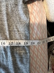 Whitesville Quali-T Heavyweight Gray Cotton Short Sleeve T-Shirt Size XL