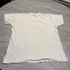 Vintage Bullwinkle Shirt Mens Large White Whatsamatta U Cartoon DeSantis 80s XL