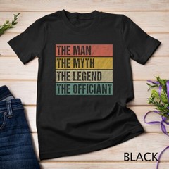 Wedding Officiant Proposal The Man Myth Legend Officiant T-Shirt Unisex T-shirt