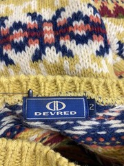 Other brands: DEVRED knit sweater (thick), size 2, wool, multi-color, all-over p