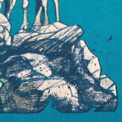 Vtg Yosemite Bighorn Sheep T Shirt Single Stitch Tee Large 42-44 Turquoise USA