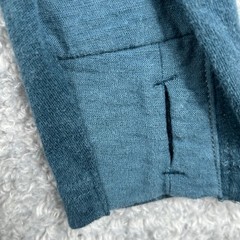 Kuhl Mens Vail Henley Small Blue Long Sleeve Thumbhole Cotton Blend