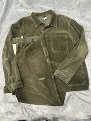 Polo Ralph Lauren Green Corduroy 2 Piece Chore Set Jacket/Pants XL/36×30 Pants