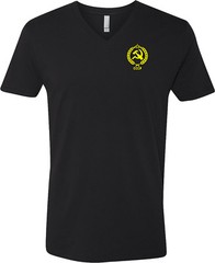Buy Cool Shirts CCCP T-shirt Crest Pocket Print V-Neck