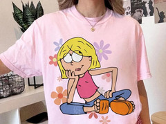 Lizeee shirt Colorful Floral Lizzieeeee Tee, Vacation Shirt