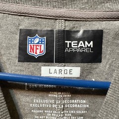 NFL Team Apparel T-Shirt Mens L Heather Gray Super Bowl XLIX Arizona