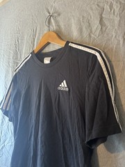 adidas Originals 3-Stripes Tee Black Men’s S T-Shirt