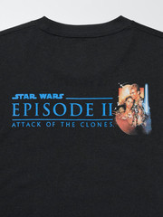 UNIQLO UT STAR WARS EPISODE Ⅱ T-Shirts 486148 BLACK Japan NEW 2026