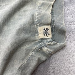 Jake Agave Mens Speedway BSA Tee Sz L Blue Vintage Wash Classic Cut Moto Grunge