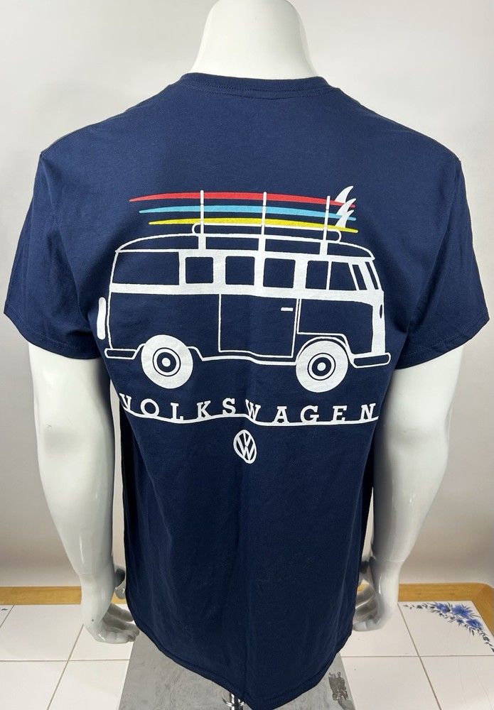 Volkswagen VW Navy Blue Graphic T-Shirt NEW Size Medium
