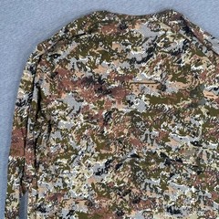 Duck Camp Long Sleeve Shirt Mens Medium Bamboo Crew Early Season Wetland Camo