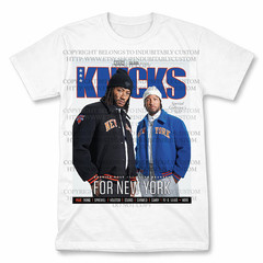 Slam Jalen Brunson Derrick Rose Knicks Graphic T Shirt Vintage Basketball Tee