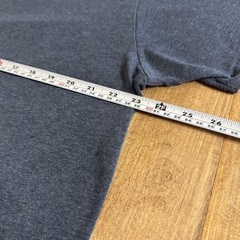 Brooklyn Vertical Out Grind Out Hustle Out Work V Neck T Shirt Large Gray Blue