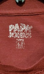 Papa John’s Shirt Pizza Burgandy Men’s Size Medium Short Sleeve