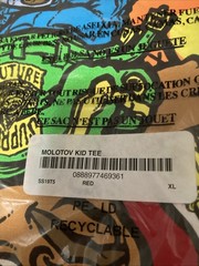 Supreme SS19 Molotov Kid Tee Red Size XL New In Bag
