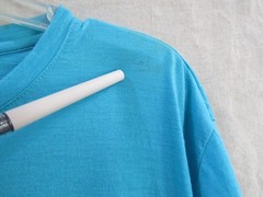 Icebreaker T Shirt XL Men’s Merino Wool Short Sleeve Tee Blue Outdoor *STAINS