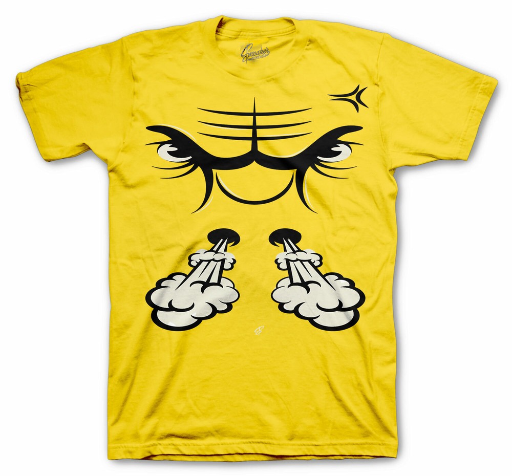 Sneaker Tees Shirt Match Jordan 4 Lightning – Raging Face Tee Shirts
