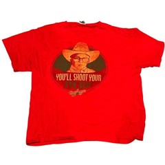 A Christmas Story Shirt Red Retro Shoot Your Eye Out USA Knited Cotton Novelty