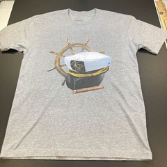 NEW KUSH RUSH YACHT’S & KUSH BOAT T SHIRT Sz L Cigar Smoke Weed Pot Marijuana