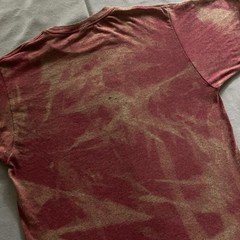 2010s Tee Luv Dr. Pepper T Shirt Mens Large Maroon Bleach Dye Soda Pop Promo