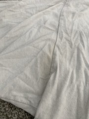 1up mushroom shirt mario promo from 2004 with visible stains as shown