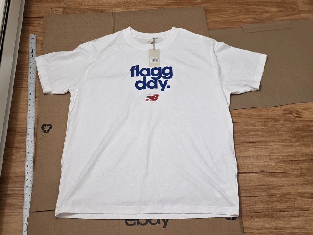 New Balance Cooper Flagg Made In USA “Flagg Day” Men’s XL T-Shirt Dallas MT51548